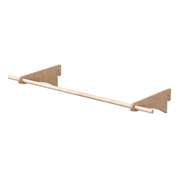 Kit barre L.95 cm pour présentoirs Wally